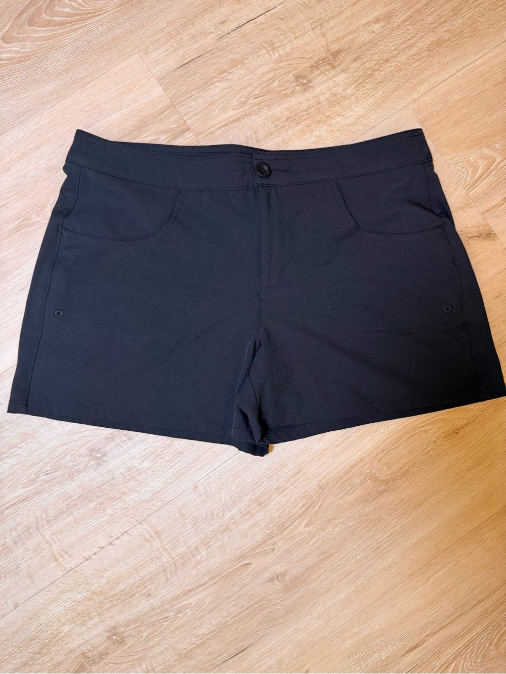Women's Black Boat, Fishing, Beach Shorts